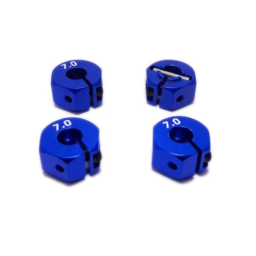 Hexagones Hex de Roues 5/6/7mm 12mm 1/10 Aluminium Tamiya tt-01 tt-02 HPI Drift - Photo 3/4