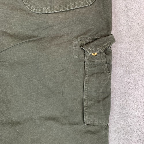 Wrangler Riggs Ripstop Green Cargo Workwear Hose Trousers Größe Herren W44 L30 - Bild 16 von 23