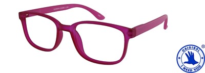 1 Lesebrille / Lesehilfe / Damen Brille Rainbow  +1,5 pink Kunststoff leicht Neu