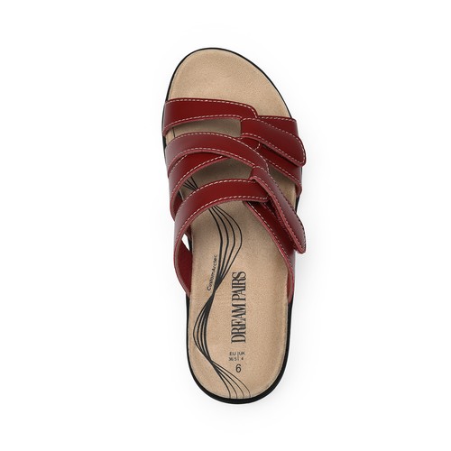 Women Slides Arch Support Slip on Flat Sandals Comfortable Casual Sandals - Bild 36 von 38