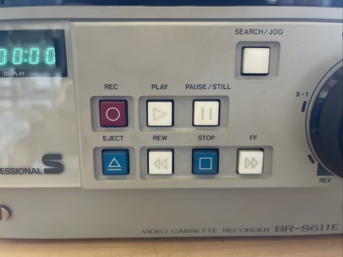 JVC BR-S611E Professional SVHS-Videorecorder - vom Händler - Bild 5 von 12