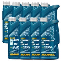 9X1 Liter KompressorenöL Iso 100 Din 51506 KompressoröL Vdl / Vcl / Vbl