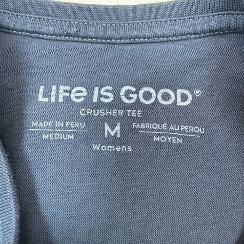 Life is Good Shirt Damen Flip Flops Brecher T-Shirt Baltimore klassische Passform Größe M - Bild 7 von 9