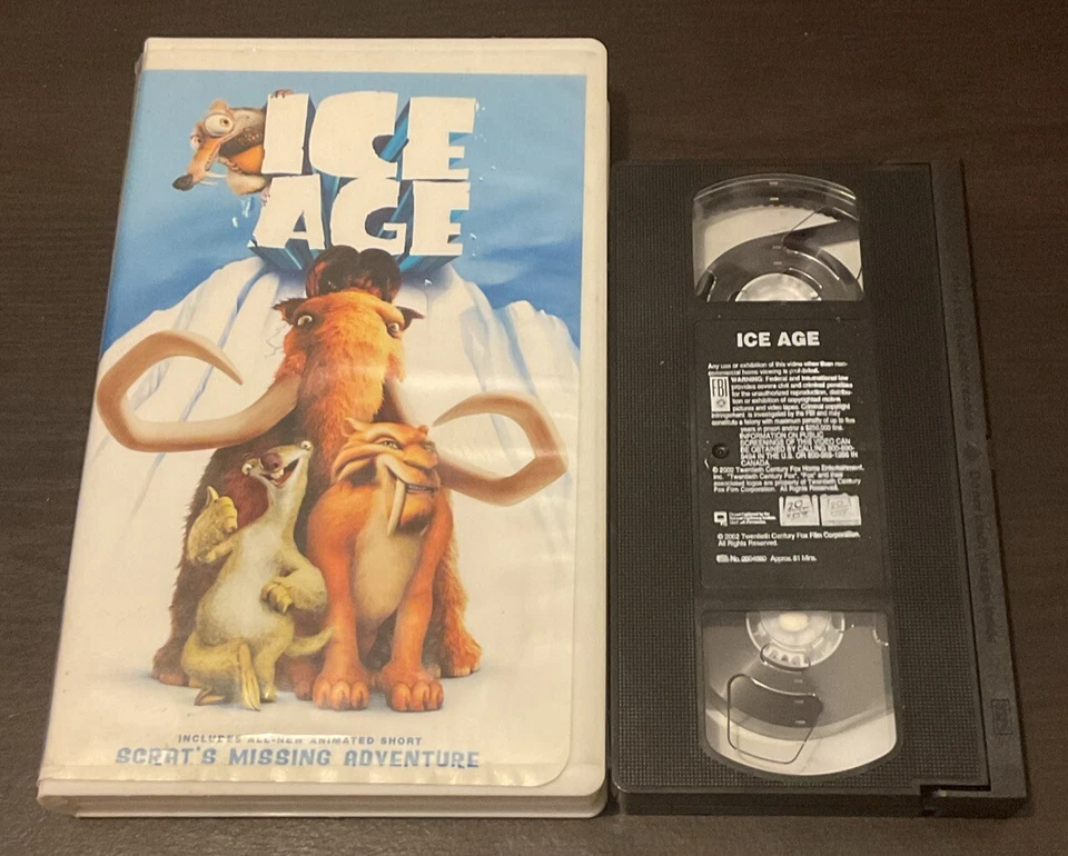 (3) Dinosaur, Ice Age, We're Back VHS Lot of 3 - Kids & Family Animation Movies - Image 4 of 4