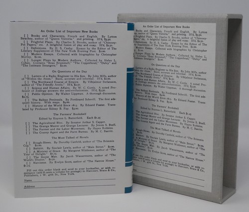 Sinclair Lewis - Babbitt - 1st 1st FEL w/ Slipcase - First Edition Library - NR - Picture 2 of 3