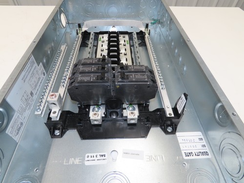 General Electric PowerMark Gold Breaker Panel 125 Amp Main Lug 24 Space 240V - Picture 10 of 13