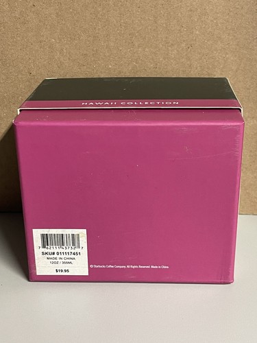 Hawaii Collection New Genuine Starbucks Debossed 12 oz 2022 Release - Bild 3 von 3