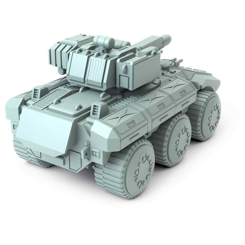 Torreta Anfion 1 Miniatura Compatible con Battletech MWO - Imagen 3 de 3