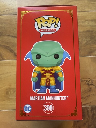 Funko Pop Martian Manhunter Funkon 2021 Exclusive DC Comics Limited Edition - Picture 4 of 6