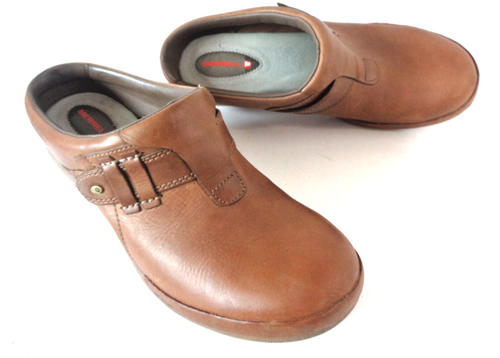 Merrell Luxe Plunge Brindle Leather WMNs US 9M EU 40 Comfort Clog Schuhe - Bild 1 von 8