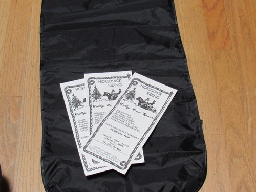 Vintage Lot of 3 Brochure/Card Horseback Riding Valley View Ranch Maxwell, Nebr. - Picture 1 of 4