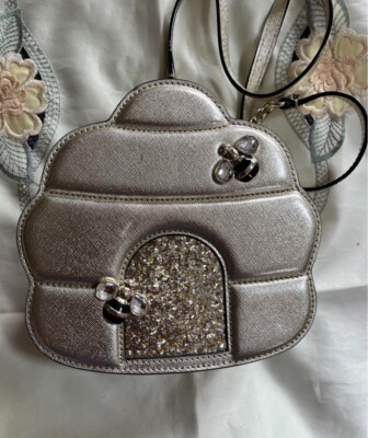 激安!Kate Spade レザーRabbit Hole Beehive Gold Crossbody Bag Kate Spade Down The Rabbit Hole Beehive Gold Crossbody Bag