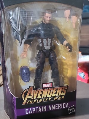 Marvel Legends Avengers Infinity War CAPTAIN AMERICA Thanos BAF