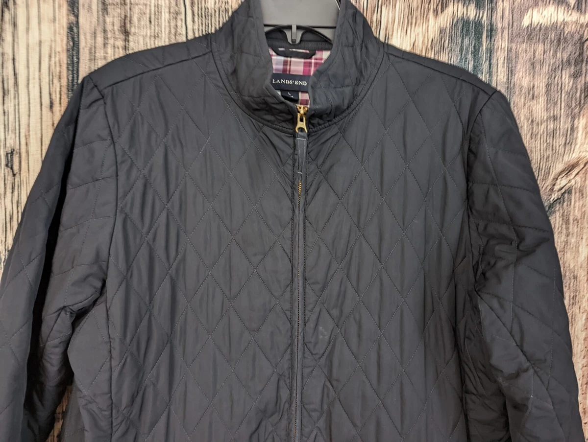 Lands end quilted jacket hotsell