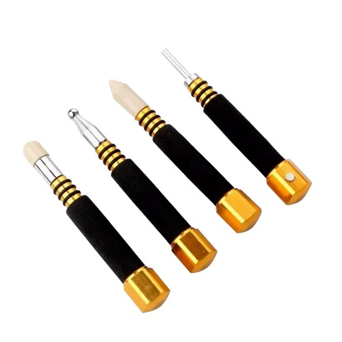 Professional PDR Paintless Dent Repair 4pc Tapper Knockdown Set with TipsYPs1yZ - Picture 1 of 9