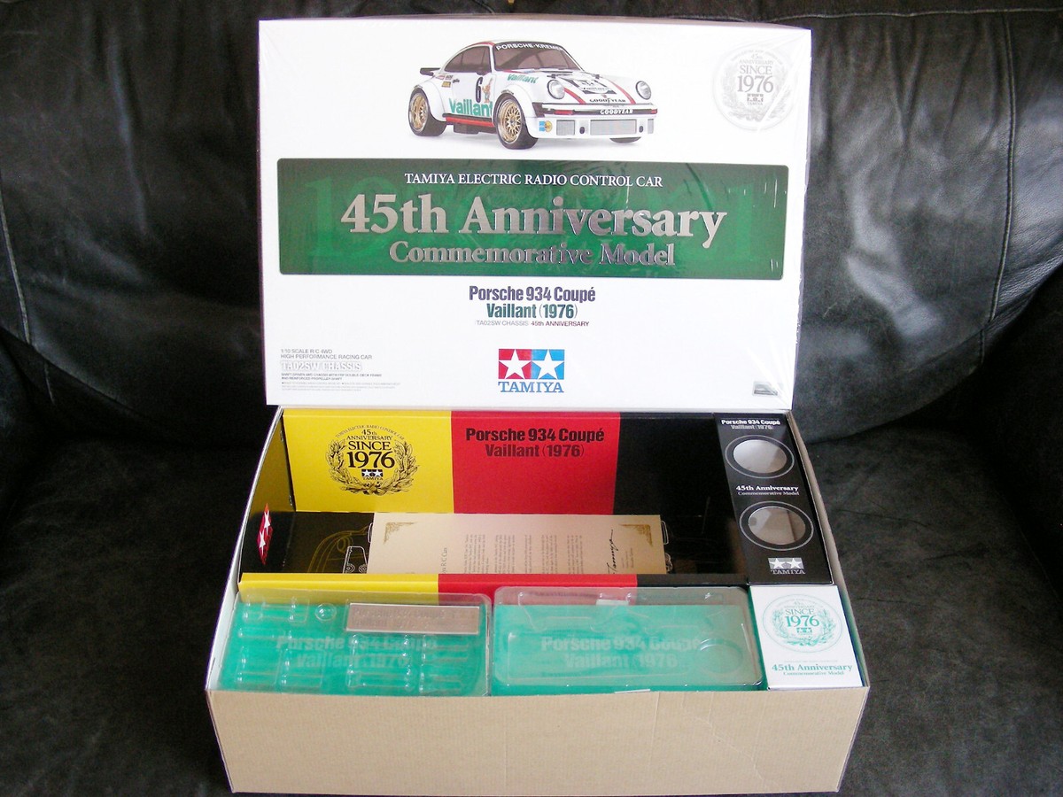 47477 Tamiya TA02SW 45th Anniversary Porsche 934 Coupe
