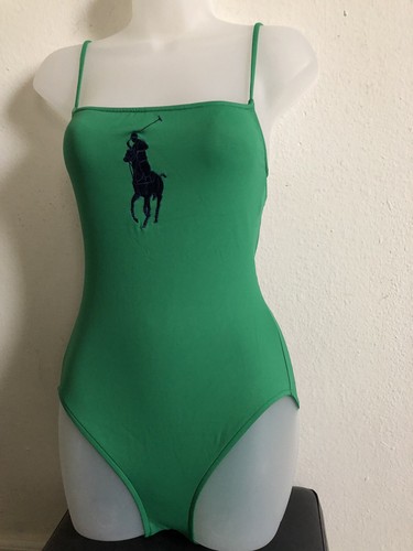 NWOT Ralph Lauren One-Piece beach club,Swimsuit,bath suit Women's Size Xs Green - Picture 4 of 12