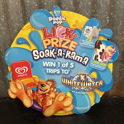 Paddle pop ice cream deals
