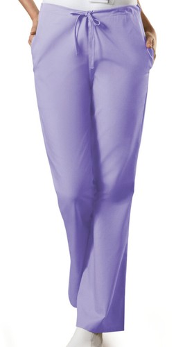 New! Cherokee Women's 2XL TALL Drawstring / Elastic Scrub Pants - 4101T Orchid - Picture 9 of 9