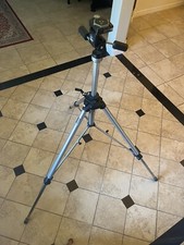 Large Professional Camera Tripod And Mount. Manfrotto Made In Italy