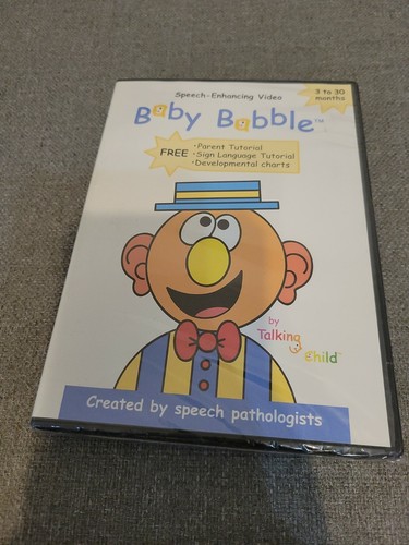 Baby Babble - Speech-Enhancing DVD for Babies and Toddlers 3 to 30 months NEW - Picture 1 of 6