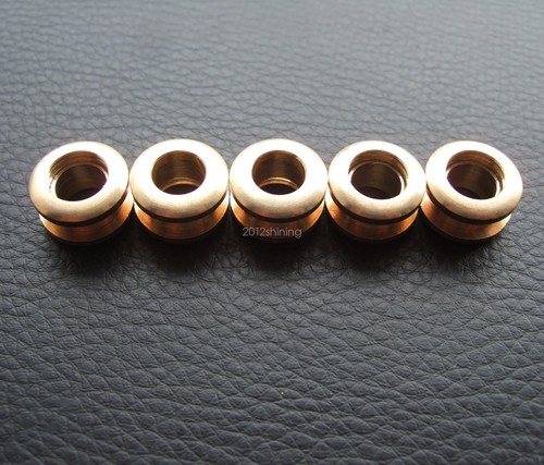 5x Schwerlast Messing Tüllen 7mm Öse Schraube Fix für Leder Zum Selbermachen - Bild 6 von 6