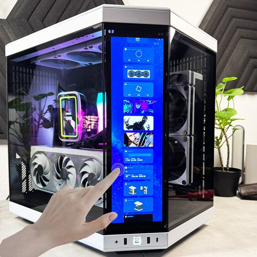 Y70 PC Case Touch Monitor ,14.5" 2K 250x720 Type C mini HD IPS LCD Touchscreen - Picture 2 of 9