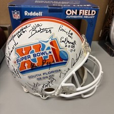 27 HALL OF FAME Signed FS ProLine Football Helmet FITZGERAD MORALL YOUNGBLOOD