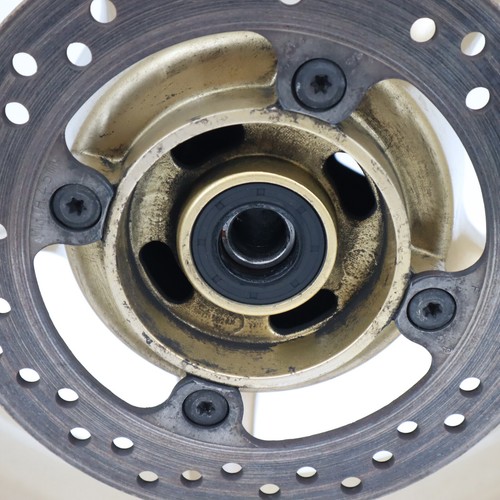 09 10 11 12 Triumph Daytona 675 R Rear Wheel Back Rim Straight Oem Parts D25 - Picture 3 of 9