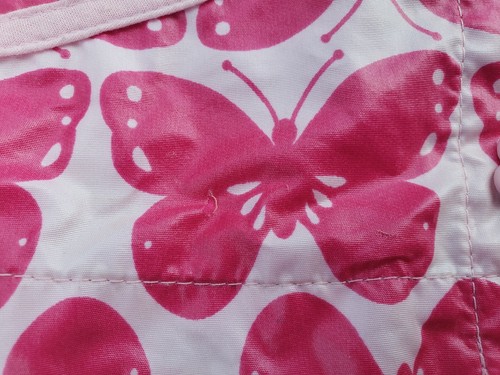 Carters Girls Raincoat Size 4T Butterfly Rain Jacket - Picture 6 of 9