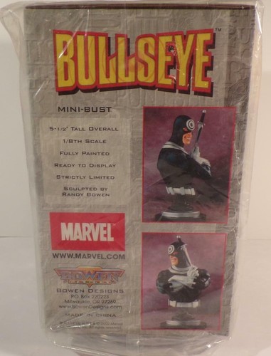 Bowen Designs BULLSEYE Mini Bust 4170/5000 Marvel ~ Never Touched by Human Hands - Picture 3 of 7