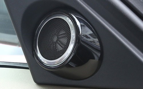 A Post Speaker Frame Cover Trim Fit For Range Rover L405 2018-2022 Gloss Black - Picture 2 of 9