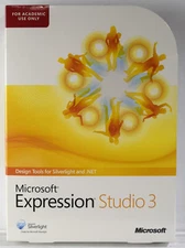 Microsoft Expression Studio 3 (Academic RETAIL Version) NEW SEALED!