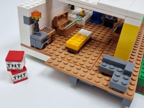 Lego MOC Minecraftt wie zwei Häuser maßgeschneidertes Set *DESC LESEN* - Bild 8 von 10