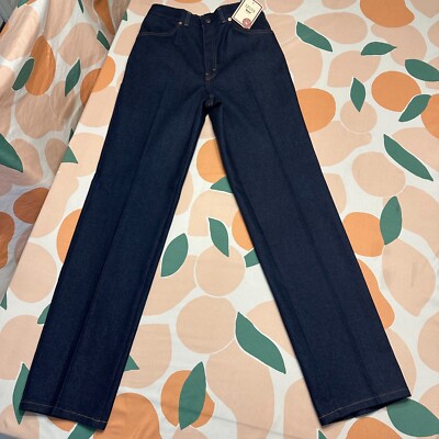 VINTAGE Levi's Misses 517 High Waisted  Jeans Women's 12 Blue Denim Snap 80s