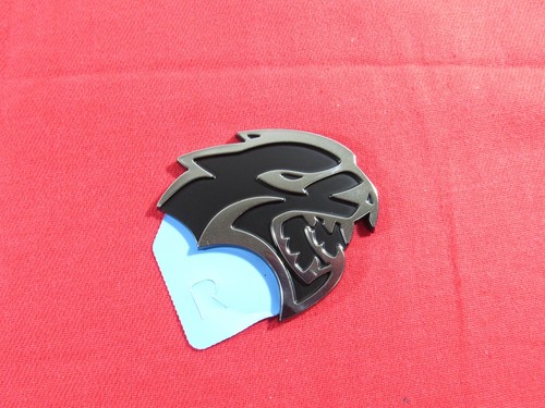 DODGE CHALLENGER CHARGER HELLCAT RIGHT Passenger Side Emblem NEW OEM MOPAR - Picture 2 of 6