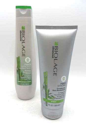 MATRIX BIOLAGE FIBERSTRONG SHAMPOO 13.5 OZ & CONDITIONER 6.7 OZ - Picture 1 of 2