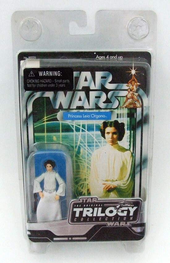 2004 Hasbro Star Wars Original Trilogy Princess Leia Organa MOC 076930852255 2004 Hasbro Star Wars Original Trilogy Princess Leia Organa MOC 076930852255