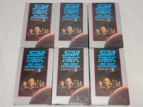 Star Trek The Next Generation Season 1 & 2 Collector's Edition VHS Set -MOST NEW - Picture 14 of 20