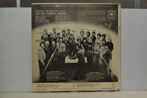 Vtg.Vinyl LP Record Album - Speak to Me of Love, The Ray Coniff Singers - Picture 2 of 4