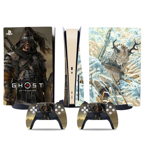 Ghost of Tsushima para Controlador de Consola Recubrimiento Pegatina PS5 Disco Vinilo Cubierta Calcomanía - Imagen 39 de 54