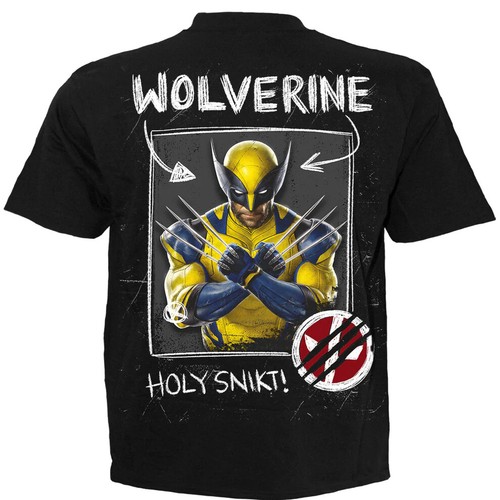 MARVEL DEAD POOL WOLVERINE BOCETOS Impresionantes Ilustraciones Camiseta Juego Mover - Imagen 2 de 3
