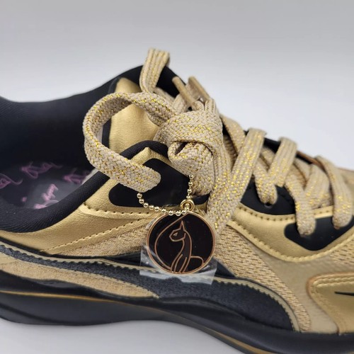 Puma Baby Phat X RS-Curve Metallic Lace Up Women's Gold Sneakers Casual Shoes 7 - Picture 7 of 21