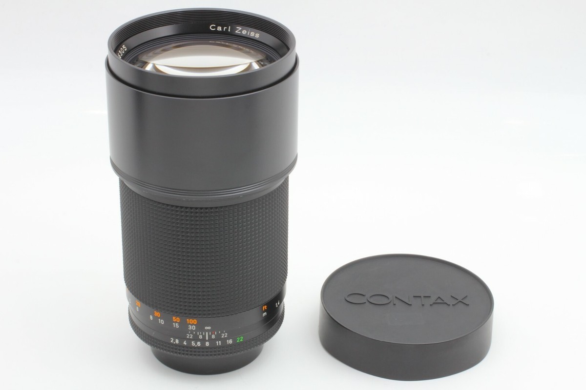 Top MINT] Contax Carl Zeiss Sonnar T* 180mm f/2.8 MMJ for CY Mount