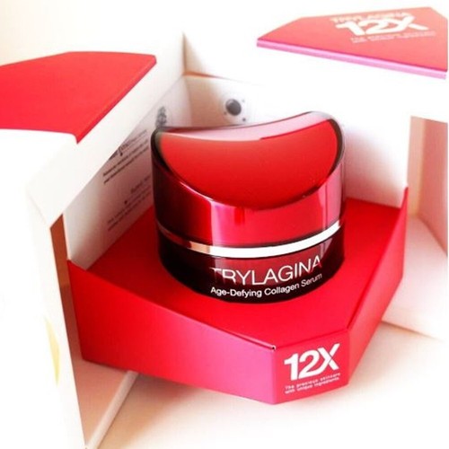 2 Gläser TRYLAGINA Age-Defying Collagen Serum 12X 30g. + Triple Micellar Mousse Foam - Bild 4 von 21
