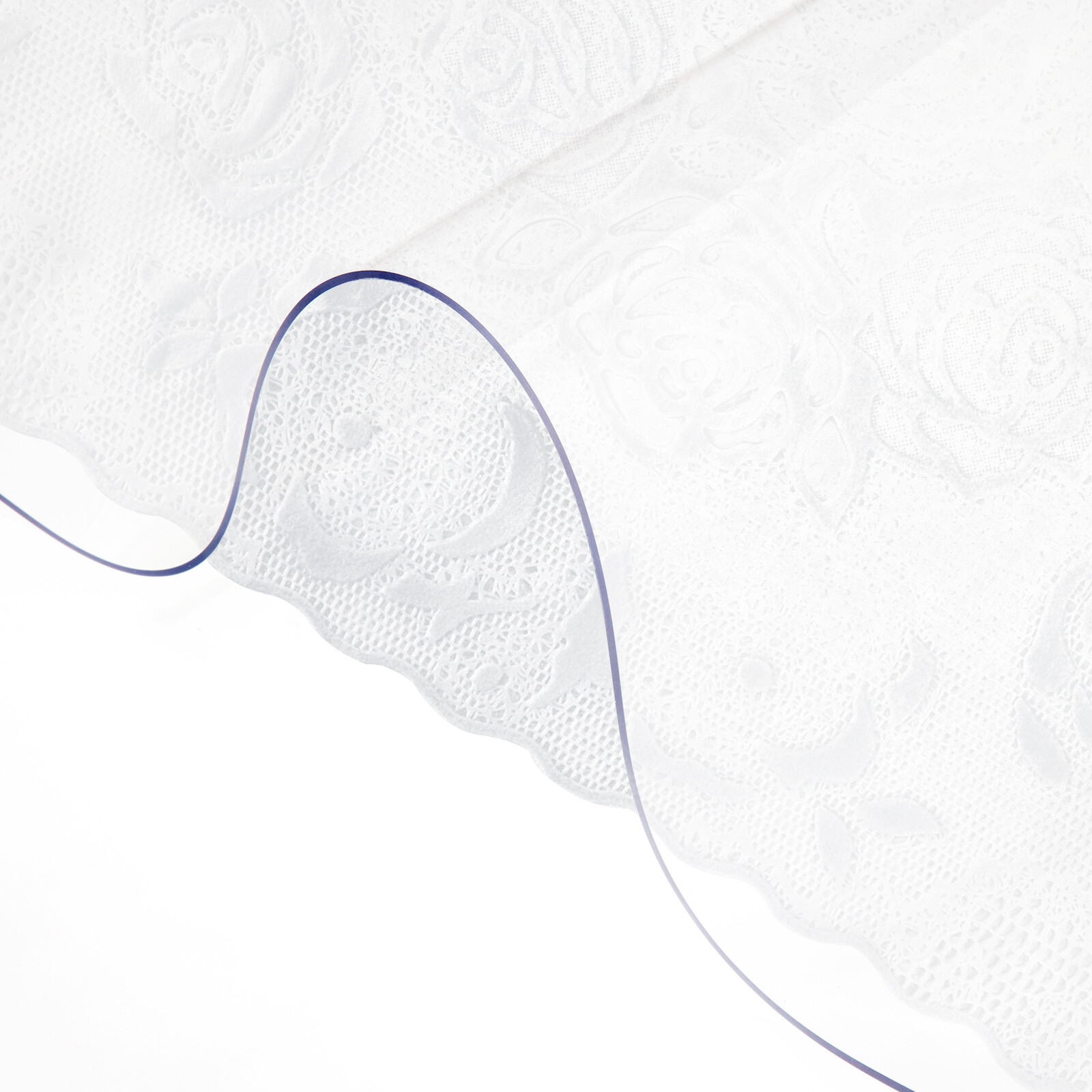 VEVOR Tovaglia in PVC trasparente Copritavolo impermeabile