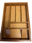 Wooden Expandable Drawer Organizer with 2 Dividers 