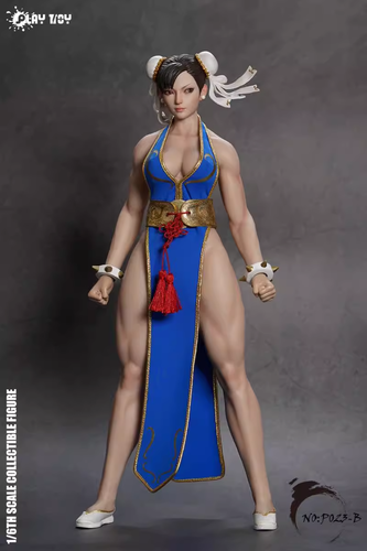 InStock New PLAY TOY P023B 1/6 Fighting Goddess Collectible Action Figure ChunLi - Picture 10 of 11