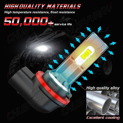 For TRX420 TRX500 2014 - 2020 34901 HR3 A21 LED Headlight Bulb 12V 35 35W - Picture 8 of 10