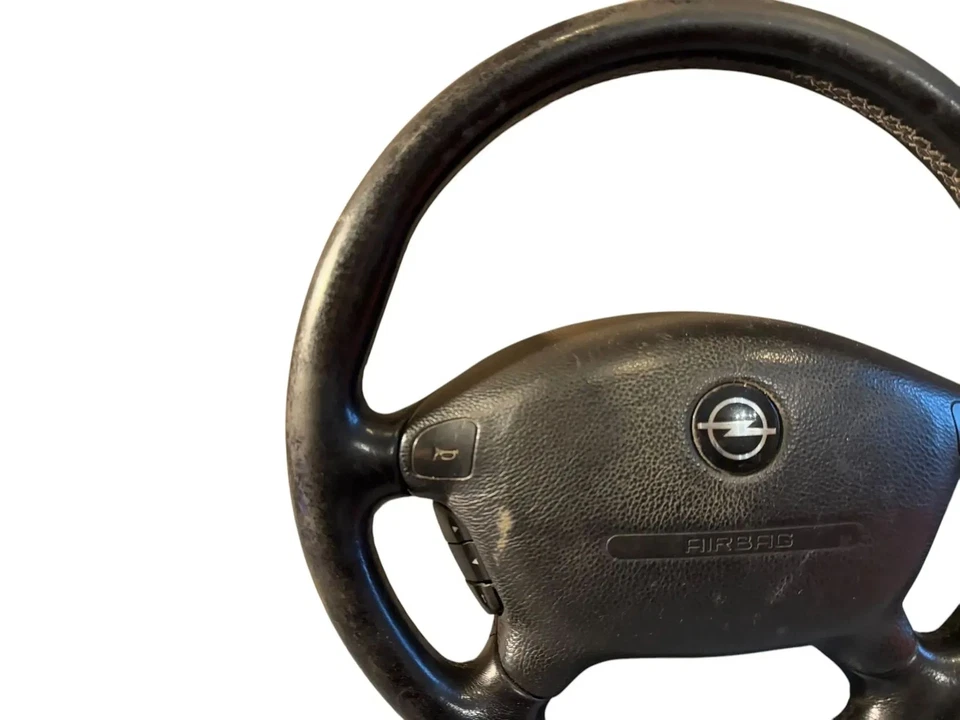 Lederlenkrad Lenkrad Leder Multifunktional Lenkung Schwarz Opel Vectra B - Bild 2 von 4